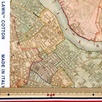 [Quantité à partir de 5] Tissu "Fabrics Liberty" Pelouse Tana Transportpatchwork 363J7345425AU" Liberty Japan