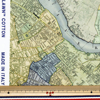 [Quantité à partir de 5] Tissu "Fabrics Liberty" Pelouse Tana Transportpatchwork 363J7345425cu" Liberty Japan