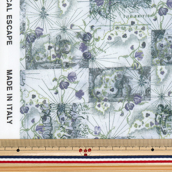 الأقمشة الحرية الأقمشة صفحقماش مقطوع تقريبا. 33 × 50 سم خريطة شهر العسل CR363J741325A" Liberty Japan