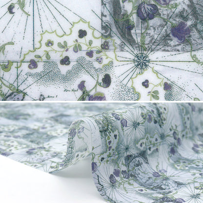 الأقمشة الحرية الأقمشة صفحقماش مقطوع تقريبا. 33 × 50 سم خريطة شهر العسل CR363J741325A" Liberty Japan