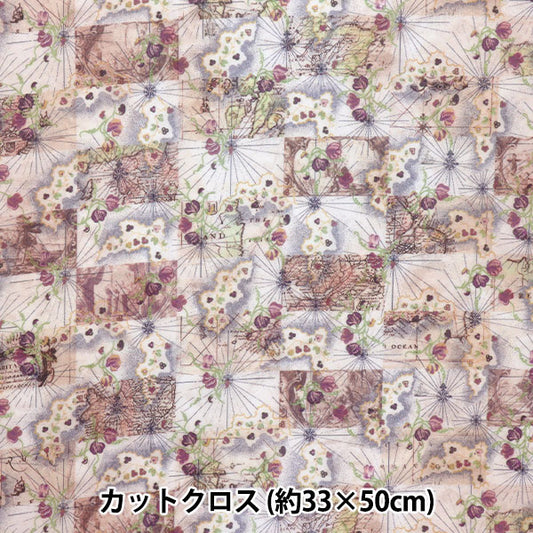Stoff Liberty Fabrics LaminatStoffstück Ca. 33 x 50 cm Flitterwochenkarte CR363J741325d" Liberty Japan
