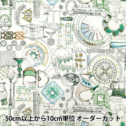 [Cantidad a partir de 5] Tela "Liberty Fabrics" Césped Tana Manual de bocetos 363521925bu" Liberty Japan