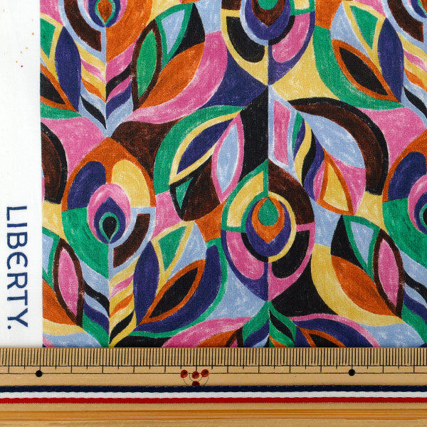 [Quantity starting from 5] Fabric "Liberty Fabrics" Tana lawn Jeweld Peacock 363522025CU" Liberty Japan