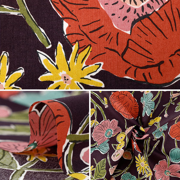 [Quantity starting from 5] Fabric "Liberty Fabrics" Tana lawn Louise Medeau 363523325AU" Liberty Japan