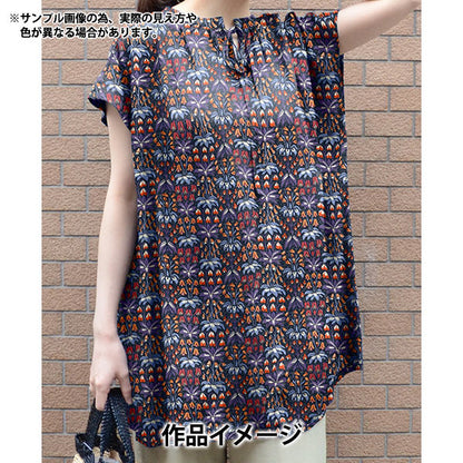 [5부터 시작하는 수량] 천・원단 "자유 직물" 타나론 Joloholom 363524025BU" Liberty Japan