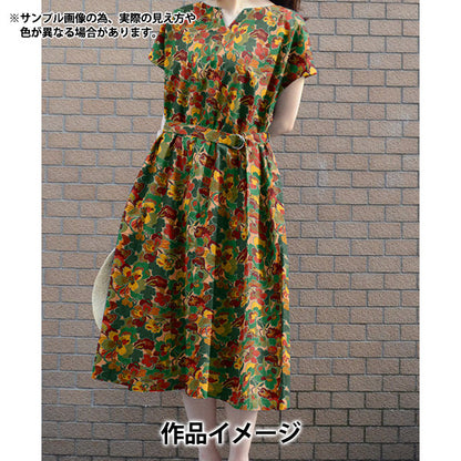 [Количество, начиная с 5] Ткань "Свободные ткани" Тана газон Проспект Цветок 363524725CU" Liberty Japan