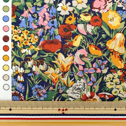 [Cantidad a partir de 5] Tela "Liberty Fabrics" Césped Tana Cottage Garden 363524825au" Liberty Japan