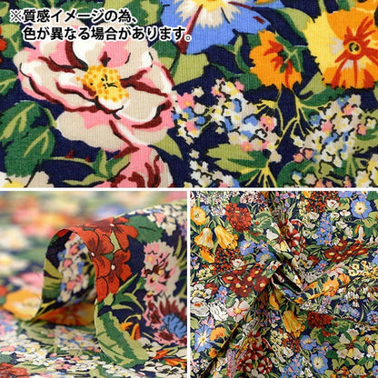 [Cantidad a partir de 5] Tela "Liberty Fabrics" Césped Tana Cottage Garden 363524825cu" Liberty Japan