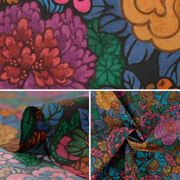 [Quantité à partir de 5] Tissu "Fabrics Liberty" Pelouse Tana Héritage Garden 363525025AU" Liberty Japan