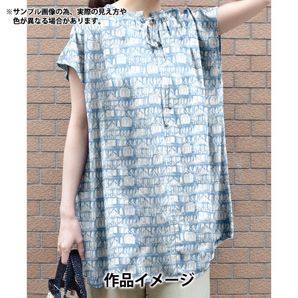 [Количество, начиная с 5] Ткань "Свободные ткани" Тана газон Эшли Тюдор 363525125BU" Liberty Japan