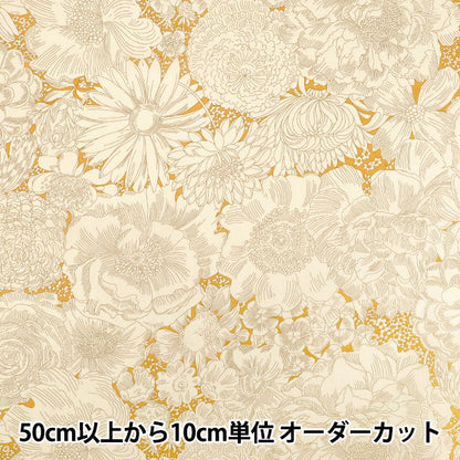 [Cantidad a partir de 5] Tela "Liberty Fabrics" Césped Tana English Bloom 363529025cu" Liberty Japan
