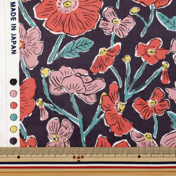 [Cantidad a partir de 5] Tela "Liberty Fabrics Pana Louise Poppies 1225215-J25a" Liberty Japan