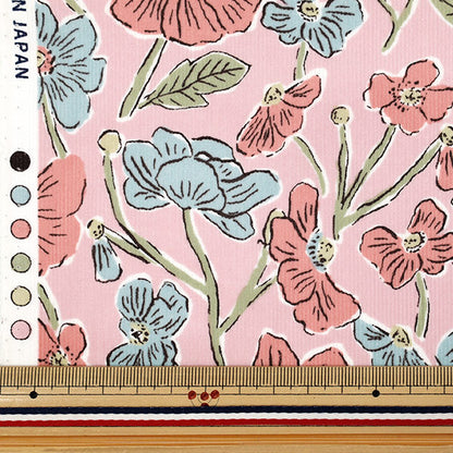 【数量5から】 生地 『リバティ・ファブリックス コーデュロイ ルイズ・ポピーズ 1225215-J25B』 Liberty Japan リバティジャパン