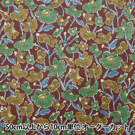 [Quantity starting from 5] Fabric "Liberty Fabrics Corduroy Louise Poppies 1225215-P25A" Liberty Japan