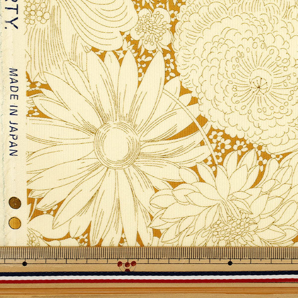 [Quantité à partir de 5] Tissu "Fabrics Liberty" Velours côtelé Bloom anglais 3635290-25c" Liberty Japan