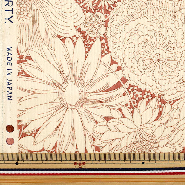 [Quantité à partir de 5] Tissu "Fabrics Liberty" Velours côtelé Bloom anglais 3635290-J25A" Liberty Japan