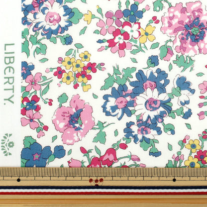 [Quantité à partir de 5] Tissu "Liberty Fabrics Organic"Pelouse Tana Sky Ryn 157J925-25AU" Liberty Japan