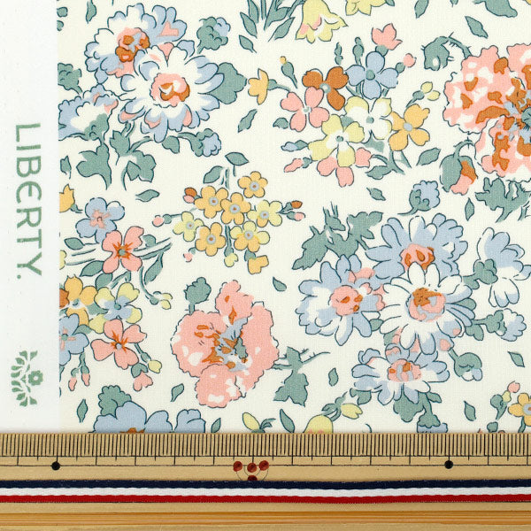 [Quantité à partir de 5] Tissu "Liberty Fabrics Organic"Pelouse Tana Sky Ryn 157J925-25DU" Liberty Japan