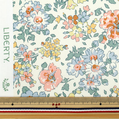 [Quantité à partir de 5] Tissu "Liberty Fabrics Organic"Pelouse Tana Sky Ryn 157J925-25DU" Liberty Japan