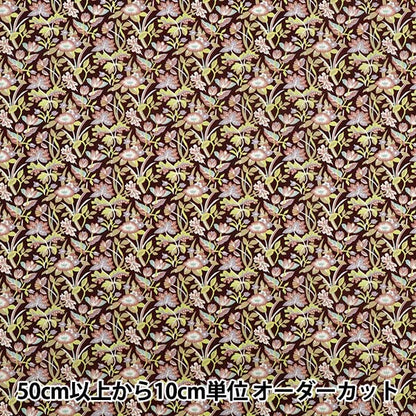 [Cantidad a partir de 5] Tela "Liberty Fabrics Orgánica"Césped Tana Erodi Lily 157J927-25DU" Liberty Japan