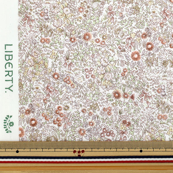 [Cantidad a partir de 5] Tela "Liberty Fabrics Orgánica"Césped Tana Garden Callahan 157J928-25au" Liberty Japan