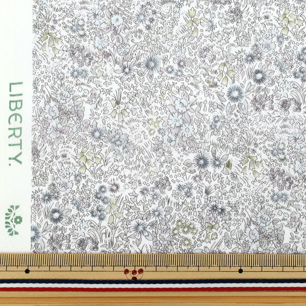 [Quantité à partir de 5] Tissu "Liberty Fabrics Organic"Pelouse Tana Callahan Garden 157J928-25DU" Liberty Japan