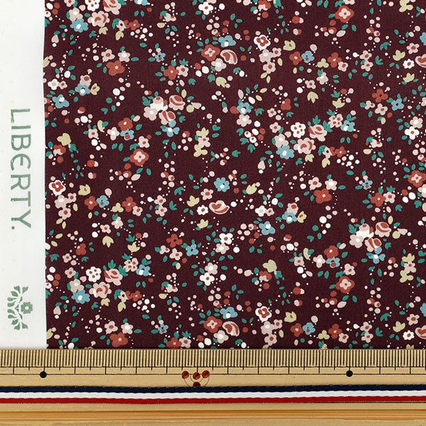 [Cantidad a partir de 5] Tela "Liberty Fabrics Orgánica"Césped Tana Sasha Blooms 157J929-25BU" Liberty Japan