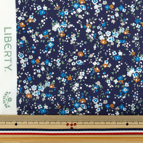 [الكمية تبدأ من 5] الأقمشة "Liberty Fabrics Organic"عشب التانا ساشا بلومز 157J929-25CU" Liberty Japan