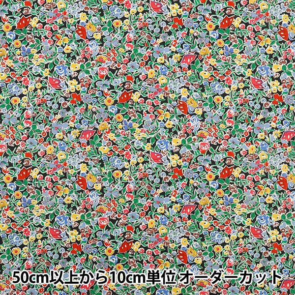 [الكمية تبدأ من 5] الأقمشة "Liberty Fabrics Organic"عشب التانا الأزهار السوبرانو 157J930-25AU" Liberty Japan