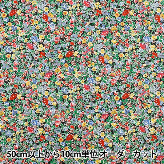 [الكمية تبدأ من 5] الأقمشة "Liberty Fabrics Organic"عشب التانا الأزهار السوبرانو 157J930-25AU" Liberty Japan