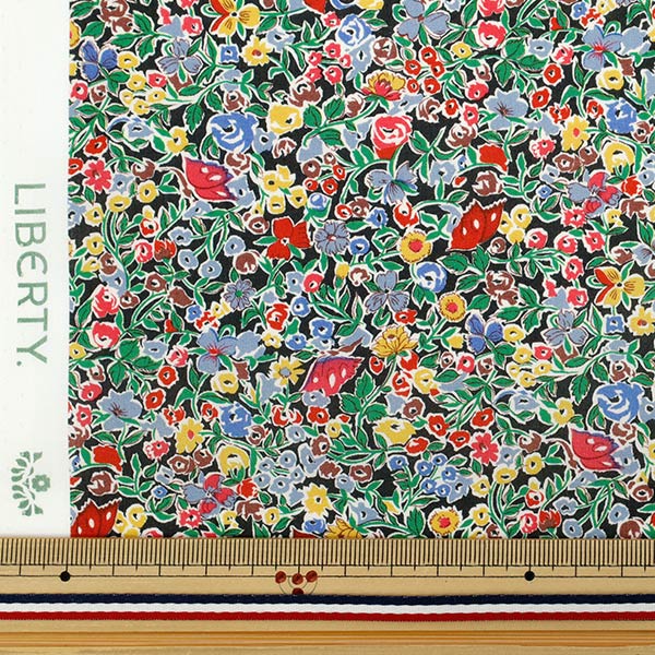 [الكمية تبدأ من 5] الأقمشة "Liberty Fabrics Organic"عشب التانا الأزهار السوبرانو 157J930-25AU" Liberty Japan