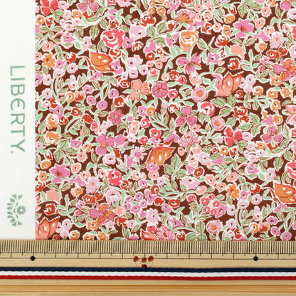 [الكمية تبدأ من 5] الأقمشة "Liberty Fabrics Organic"عشب التانا الأزهار السوبرانو 157J930-25CU" Liberty Japan