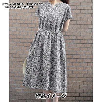 [الكمية تبدأ من 5] الأقمشة "Liberty Fabrics Organic"عشب التانا POWIS ROSE 157J931-25AU" Liberty Japan