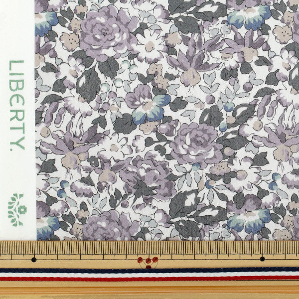[الكمية تبدأ من 5] الأقمشة "Liberty Fabrics Organic"عشب التانا POWIS ROSE 157J931-25DU" Liberty Japan