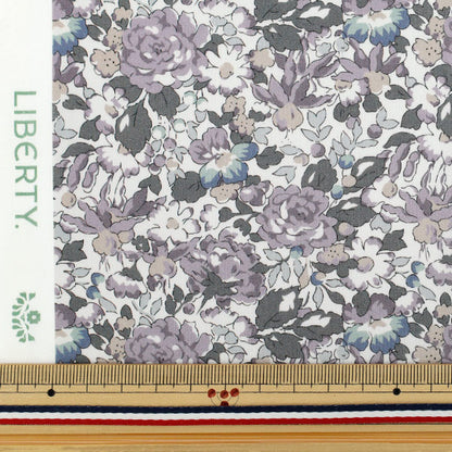 [الكمية تبدأ من 5] الأقمشة "Liberty Fabrics Organic"عشب التانا POWIS ROSE 157J931-25DU" Liberty Japan