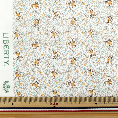 [الكمية تبدأ من 5] الأقمشة "Liberty Fabrics Organic"عشب التانا القلبية 157J932-25CU" Liberty Japan