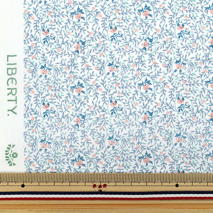 [الكمية تبدأ من 5] الأقمشة "Liberty Fabrics Organic"عشب التانا القلبية 157J932-25DU" Liberty Japan
