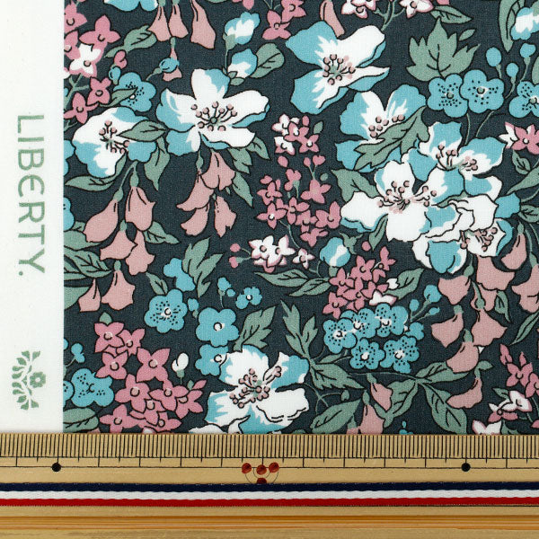 [الكمية تبدأ من 5] الأقمشة "Liberty Fabrics Organic"عشب التانا Wisteria مايو 157J933-25DU" Liberty Japan