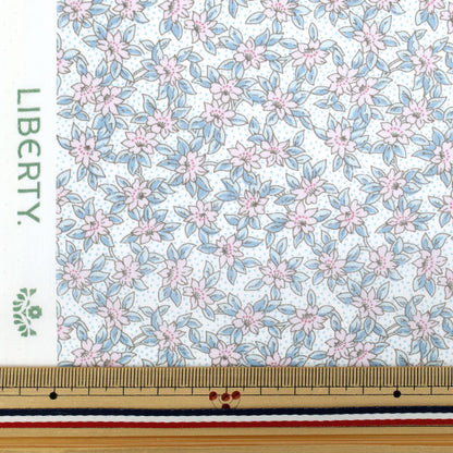 [الكمية تبدأ من 5] الأقمشة "Liberty Fabrics Organic"عشب التانا K's Meadow 157J934-25AU" Liberty Japan