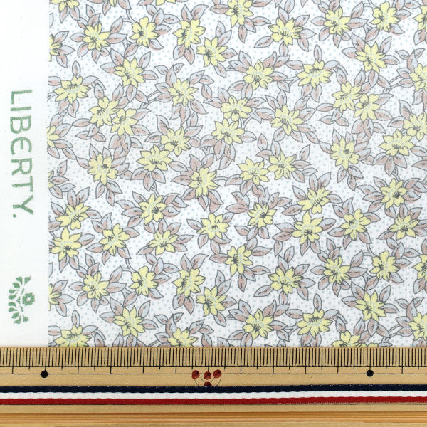 [الكمية تبدأ من 5] الأقمشة "Liberty Fabrics Organic"عشب التانا K's Meadow 157J934-25BU" Liberty Japan