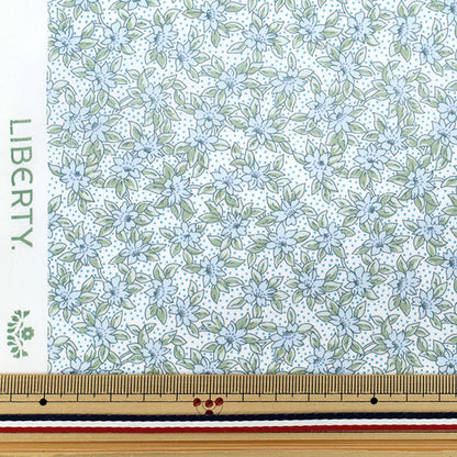 [الكمية تبدأ من 5] الأقمشة "Liberty Fabrics Organic"عشب التانا K's Meadow 157J934-25CU" Liberty Japan