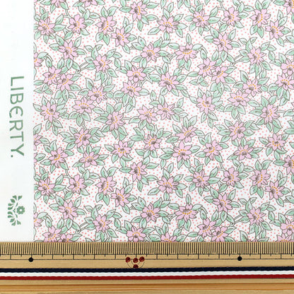 [الكمية تبدأ من 5] الأقمشة "Liberty Fabrics Organic"عشب التانا K's Meadow 157J934-25DU" Liberty Japan