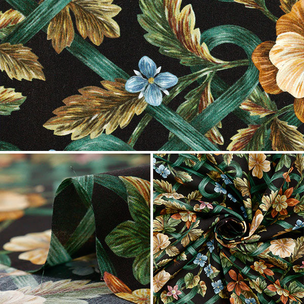 [Quantity starting from 5] Fabric "Liberty Fabrics" Tana lawn Botanical Knot 363524125AU" Liberty Japan