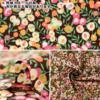 [5부터 시작하는 수량] 천・원단 리버티 직물 네온 컬러 타나론 윌트 셔 3339009GNJ25D" Liberty Japan