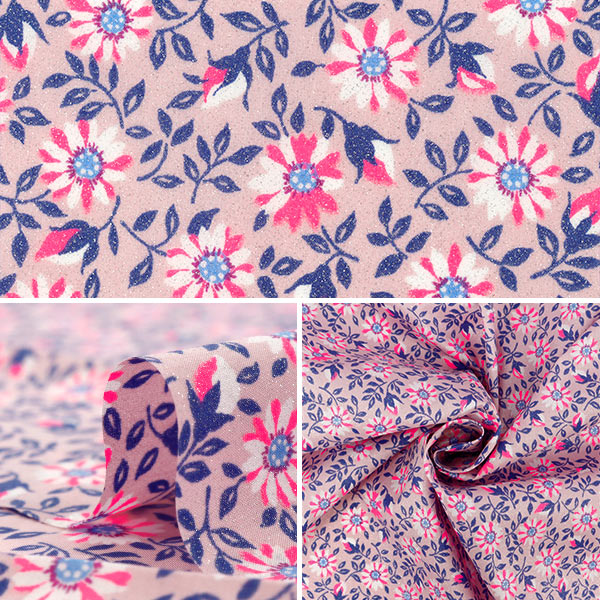 [الكمية تبدأ من 5] الأقمشة Liberty Fabrics Neon Color عشب التانا Clarice 3637108GNJ25A" Liberty Japan