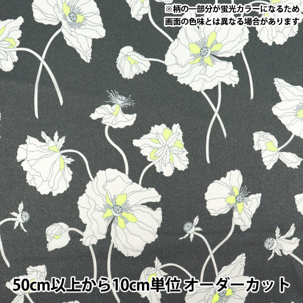 [Quantité à partir de 5] Tissu Couleur néon de tissus Liberty Pelouse Tana Fleurs fragiles 3634206GNJ25B" Liberty Japan