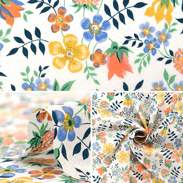 [Quantité à partir de 5] Tissu Couleur néon de tissus Liberty Pelouse Tana Edynum Neon DC32681GJ25A" Liberty Japan