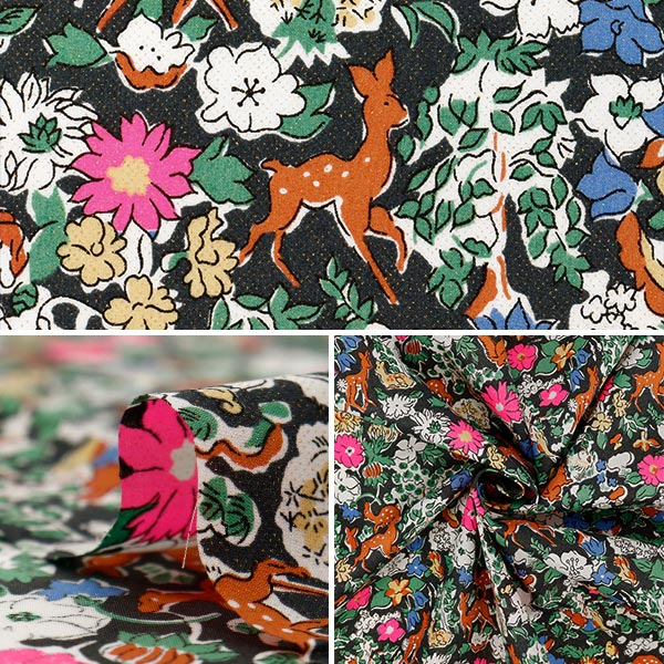 [Quantité à partir de 5] Tissu Couleur néon de tissus Liberty Pelouse Tana Fergus Neon DC35071GJ25B" Liberty Japan