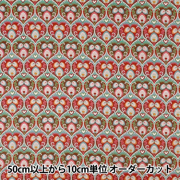 [Quantité à partir de 5] Tissu "Fabrics Liberty" Pelouse Tana Ploom coeurs 363J7590125cu" Liberty Japan