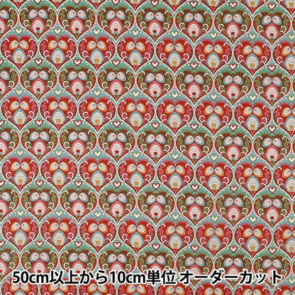 [Quantité à partir de 5] Tissu "Fabrics Liberty" Pelouse Tana Ploom coeurs 363J7590125cu" Liberty Japan